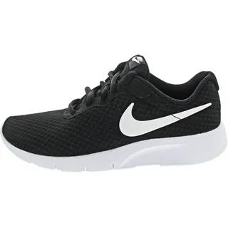 Nike Jungen Tanjun (Gs) Laufschuhe, Schwarz Black White White, 36.5 EU - 36.5 EU