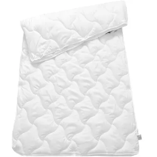 SCHIESSER 4-Jahreszeiten Bettdeckenset Lykke - 2-teilig - 135 x 200 cm - Weiß