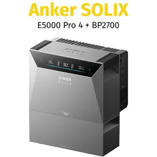 Anker SOLIX Solarbank 3 E2700 Pro 8,1 kWh inkl. 2x BP2700 Erweiterungsakku + Smarter Zähler