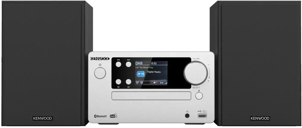Heim-Audio-Mikrosystem DAB+, FM 50 W Bluetooth M-725DAB-S 