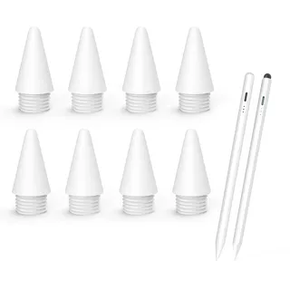 MEKO 8 Stücke Spitze für MEKO Stift für i-Pad mit ASIN B0C7ZV4BKP,B0CJ4MGDKG,B0D7PQCN5H,B0D7PSJ6FT,B0CLXLXCD6,B0CZMSNGYL