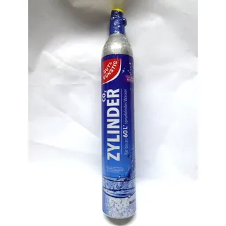 sodastream / gut & günstig CO2 Zylinder Kartusche 60L 425g VOLL Kohlensäure Art Sodastream