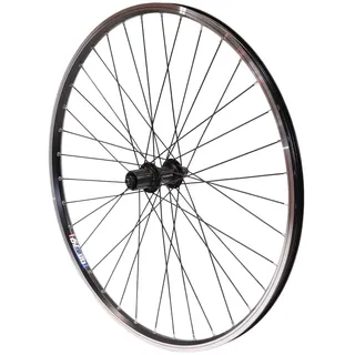 Vuelta Fahrradfelge 28Zoll Hinterrad inkl. Acera FH-T3000 - Made in Germany - 28 Zoll Hinterrad, 8/9/10-fach mit V-Brakes/Felgenbremse, 622x19 Hohlkammer-Fahrradfelgen, Fahrrad Rad Cut 19