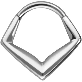 PIERCINGLINE Titan Segmentring Clicker ECKIG