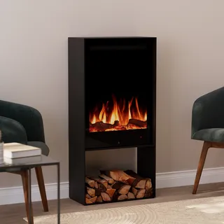 Noble Flame STING [moderner Elektrokamin]: Schwarz
