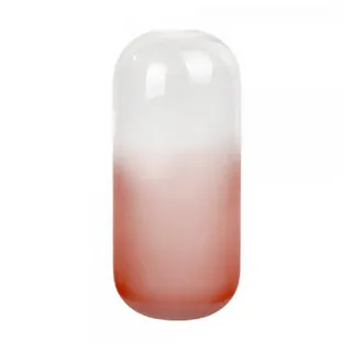 Lambert Dekovase Vase Glas Weiß/Pink (28,5cm)