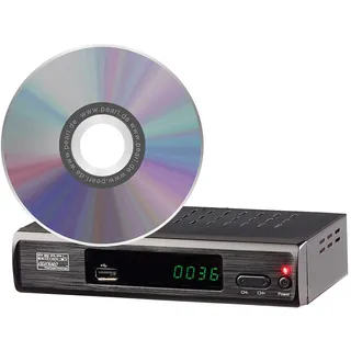 auvisio Zubehör zu DVB T2 Receiver: Upgrade-CD zur Aktivierung der USB-Aufnahmefunktion von DTR-400.fhd (HD Receiver, DVBT, Internet Radio)
