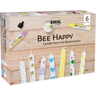 Kreul Candle Pen Bee Happy 6er Set 6 x 29 ml