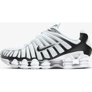 White / Metallic Platinum / Black 44
