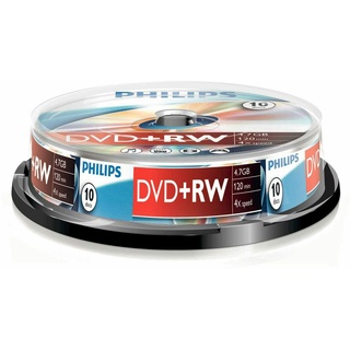 Philips DVD+RW 4,7GB 4x 10er Spindel