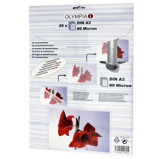 Olympia Laminierfolien DIN A3 80 micron 9180