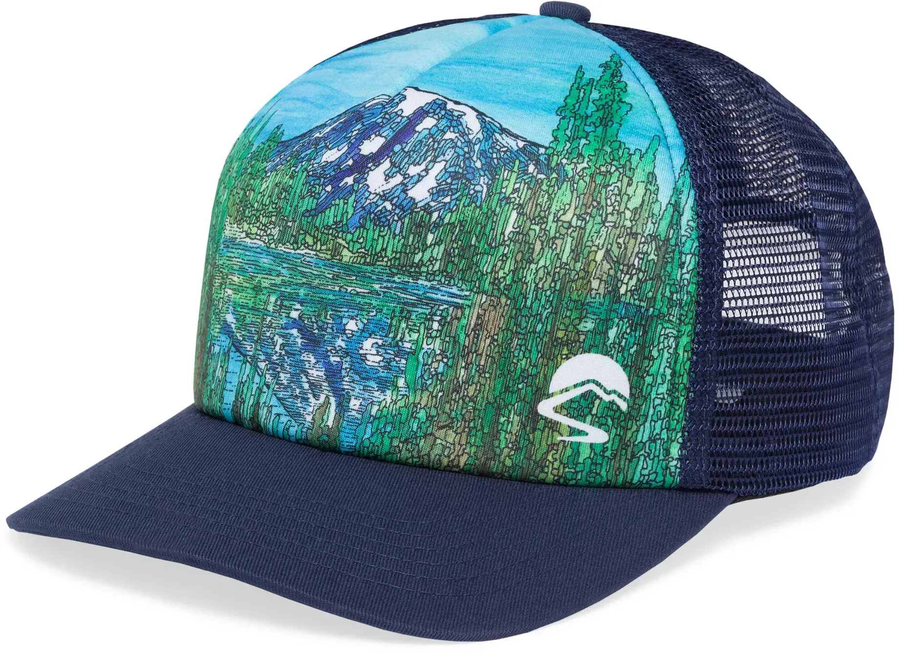 Sunday Afternoons Sun Alpine Reflection Trucker Cap - Alpine Reflection - STK