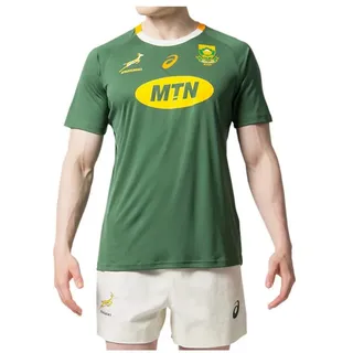 South Africa Springboks 2019/20 Rugby-T-Shirt Gr. M, grün - M