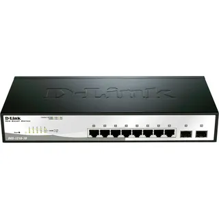 D-Link DGS-1210-10 (10 Ports), Netzwerk Switch,