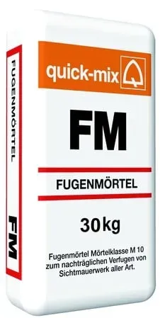 quick-mix FM Fugenmasse dunkelgrau Zement QMFMTSE