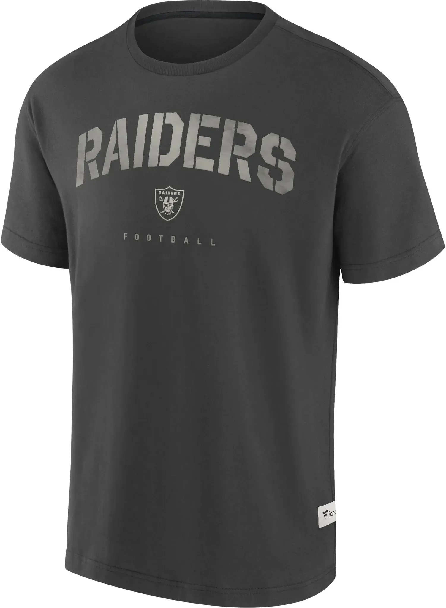 Fanatics Las Vegas Raiders T-Shirt Herren in classic pewter-black, Größe S - grau