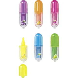 Brunnen Mini-Leuchtstift 5 x 1,7 cm sortiert