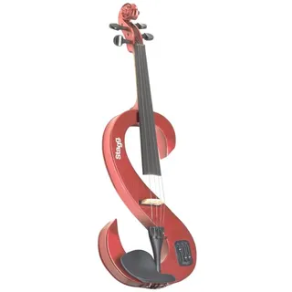Stagg EVN 4/4 MRD Silent Violinenset 4/4, Metallic Rot