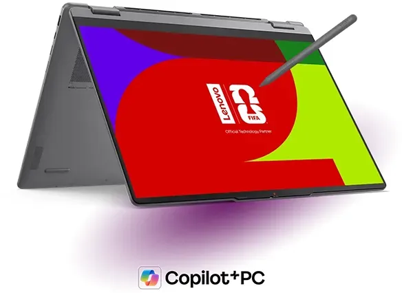 Lenovo Yoga 7i 2-in-1 Gen 11 Aura Edition 16 Intel Intel® Core Ultra 7 355 Prozessor LPE-Kerne bis zu 3,50 GHz P-Kerne bis zu 4,70 GHz, Windows 11 Home 64, 1 TB SSD M.2 2242 PCIe 4.0 QLC