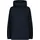 Woman Jacket Fix Hood Black Blue 34