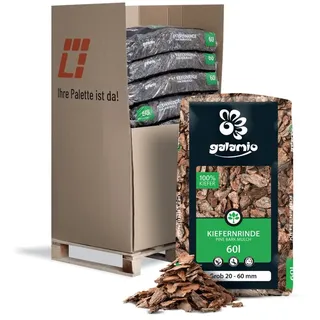 Galamio Rindenmulch Kiefer Grob 60l x 13 Sack 780l Palette - 780 l