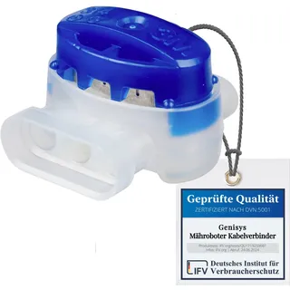 genisys Kabel Verbinder kompatibel mit lux-tools Mähroboter A-RMR-300-24 Draht Reparatur Verbindungsklemmen - wasserdicht - Original 3M, Inhalt: