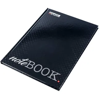OFFICE PRODUCTS 16032111-99 Notizbuch A4 Liniert Hardcover / 192 Seiten - 96 Blatt/Notizblöcke Notebook Journal Tagebuch Schreibblock Schulheft