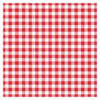 Papstar Servietten Vichy rot, 33x33 cm
