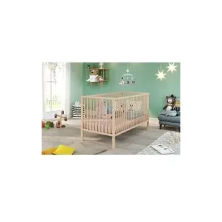 Babybett buche B/H/T: ca. 144x84x78 cm Liegefläche B/L: ca. 70x140 cm - Buche