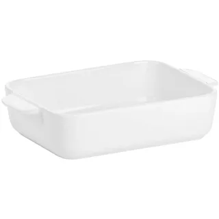 Kela Auflaufform Ester weiß, Rechteckig 22,0x13,5x4,5cm