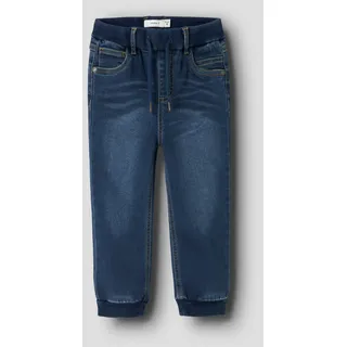NAME IT »NMMBEN BAGGY R FLEECE JEANS 3023-AN O«, blau