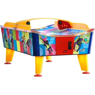 Outdoor Buffalo Airhockey-Tisch Skate 8ft mit Münzeinwurf und curved Spielfeld