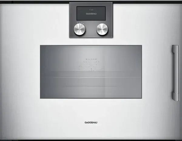 Gaggenau BSP271131 Dampfbackofen 60 cm Serie 200 Silberber Türanschlag links ...