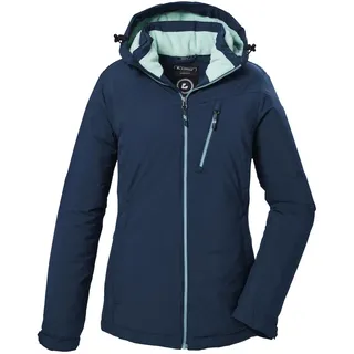 KILLTEC Damen Funktionsjacke/Outdoorjacke mit Kapuze KOW 195 WMN JCKT, dunkel ozean, 44, 41626-000