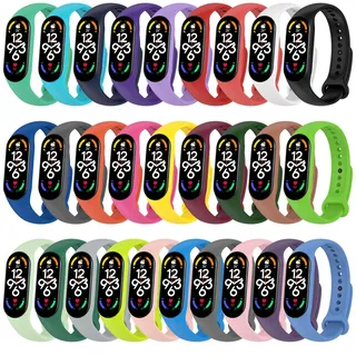 Ersatzarmband für Xiaomi Mi Band 7 Weiß