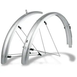 28" 69mm Schutzblechset silber