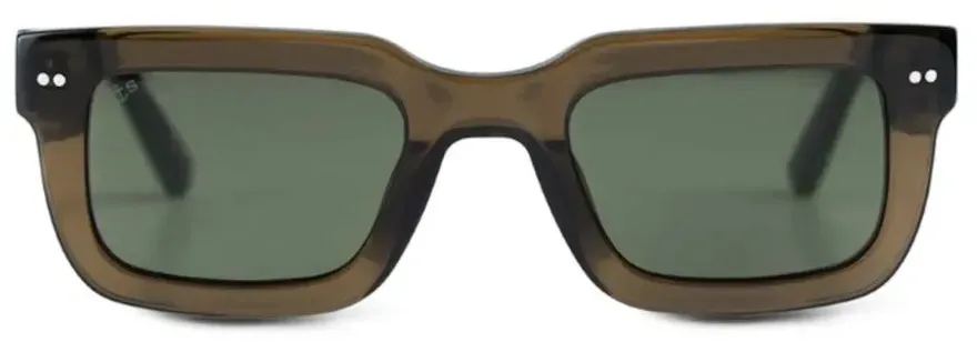 KAPTEN & SON - PHOENIX - transparent olive green - Sonnenbrille