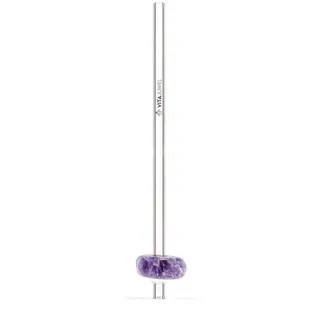 Vita Juwel Glastrinkhalm Amethyst