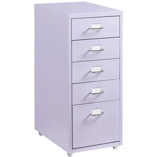 [en.casa] Kökar Schubladenschrank 69 cm x 28 cm x 41 cm lila