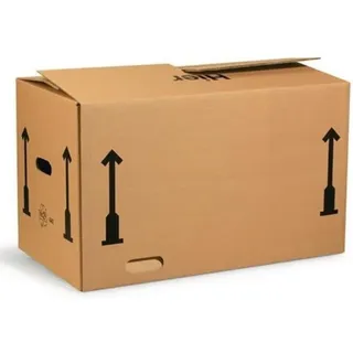 TransPak Umzugskarton Wellpappe L650xB350xH370mm zweiwellig braun