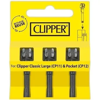 Clipper® Feuerzeug Zubehör Feuerstein Flintsystem (1x3 Flintsystem)