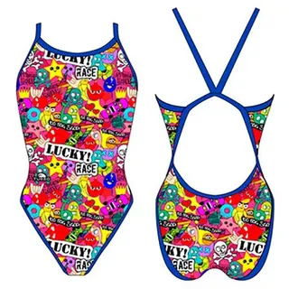 Turbo Lucky Race Revolution Badeanzug - Pink - 3-4 Jahre