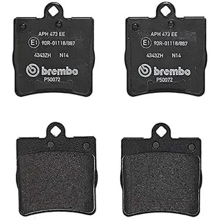 Brembo P 50 072 Bremsbelagsatz, Scheibenbremse - (4-teilig)