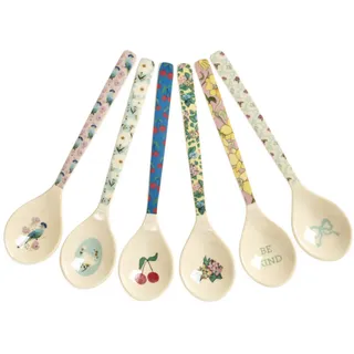 Rice Teelöffel Show Your True Colors 6er-Set, diverse Farben