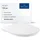 9M67S1T1 Absenkautomatik QuickRelease Weiß Alpin