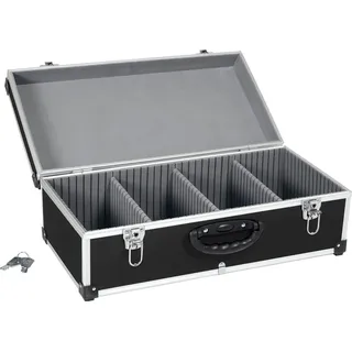 anndora CD Koffer für 80 CDs - Schlüssel - für 80 CDs | Schwarz