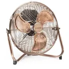 TROTEC Bodenventilator TVM 11 – 37 Watt, Neigungswinkel 100°, 3 Stufen, Ø 30 cm, kippfester Stand, leise, Kupfer