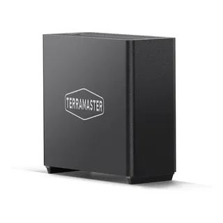 TERRAMASTER D4 SSD NVMe Gehäuse - 40Gbps 4Bay, USB Speicher Typ-C Unterstützt 4xM.2 NVMe 2280 SSDs, Kompatibel mit USB 4/3.2, Thunderbolt 5/4/3, Mobile App für Datensicherung enthalten (Diskless)