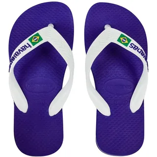 HAVAIANAS Brasil Logo - Flip-Flops Marine Blue, 27/28