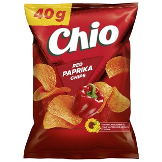 Chio Chips Red Paprika, 12er Pack 12 x 40 g)